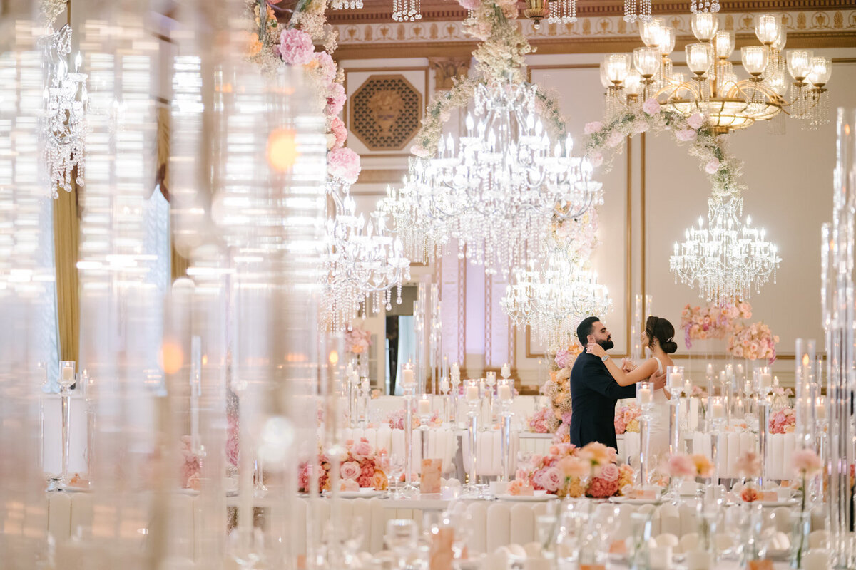 luxury-wedding-reception-pink-floral-crystal-chandelier-020