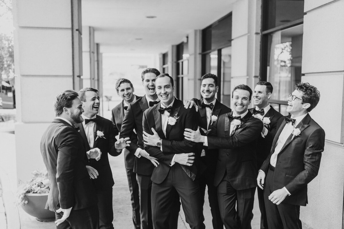 Groom  with his Groomsmen