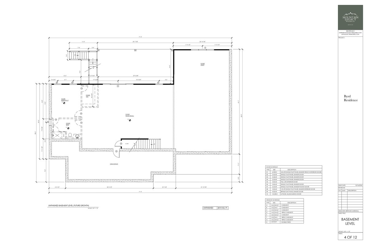 New construction custom home in Asheville, NC