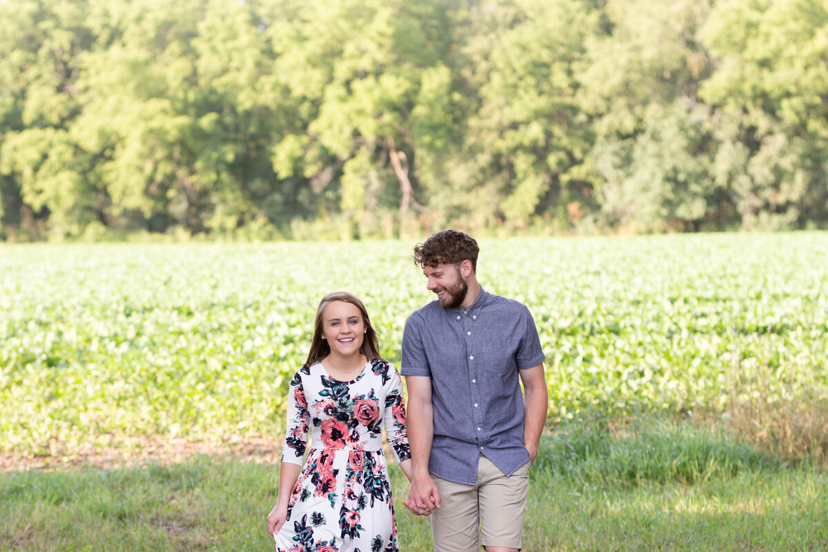 Spring Engagement Portrait
