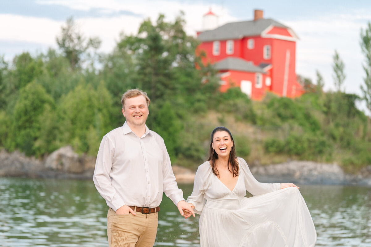 marquette engagement photos