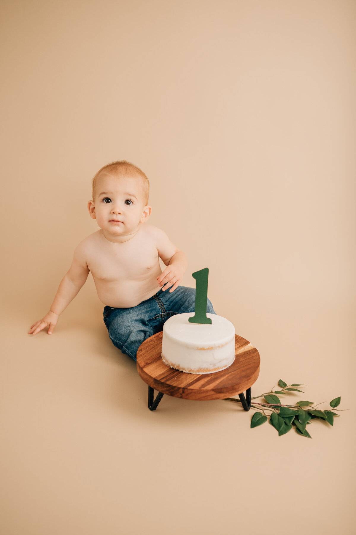 Canton CT Cake Smash Photographer | Connecticut First Birthday Photography-5