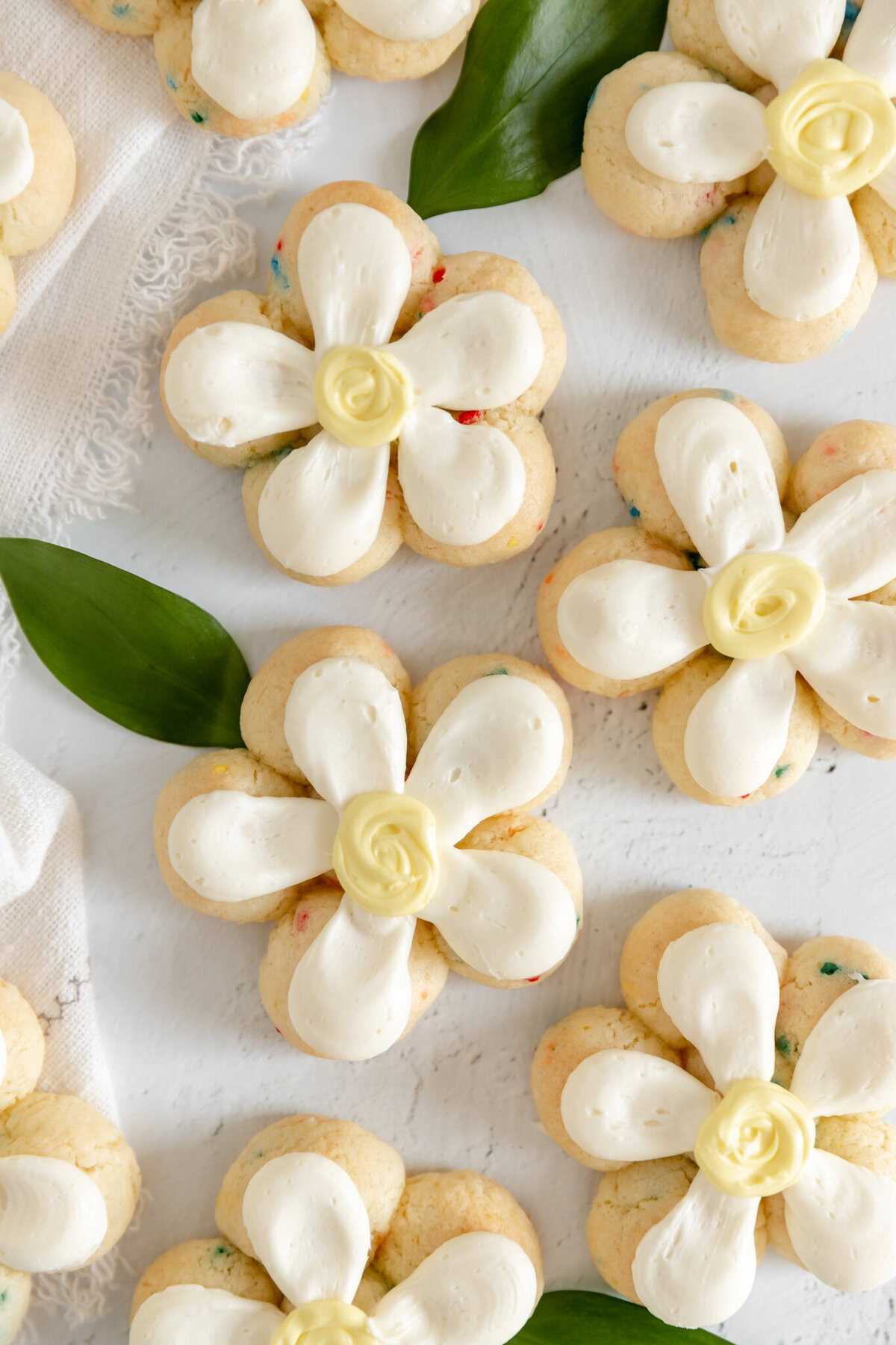 flower shaped cookies