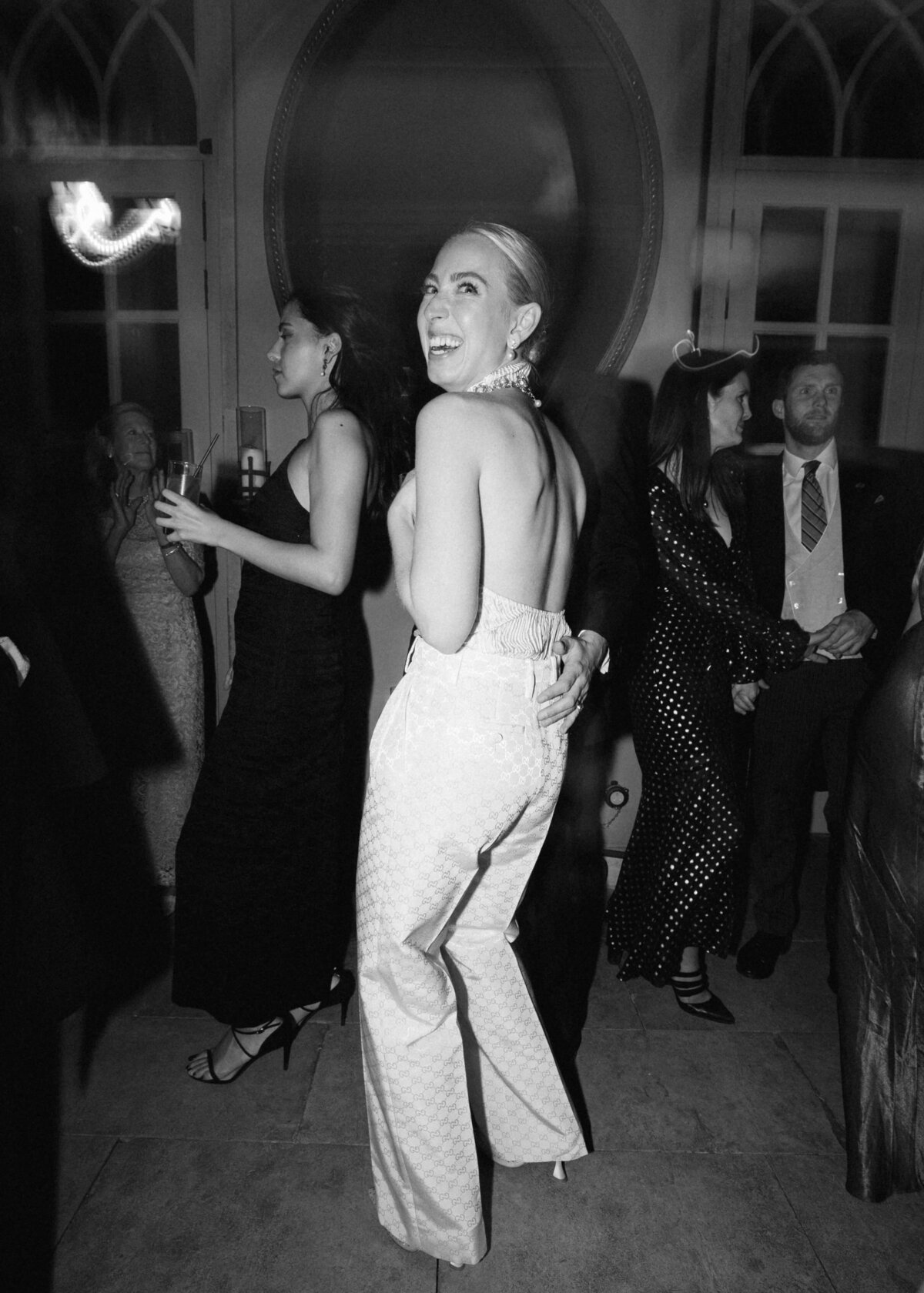chloe-lowe-wedding-euridge-manor-gucci-trousers-bride