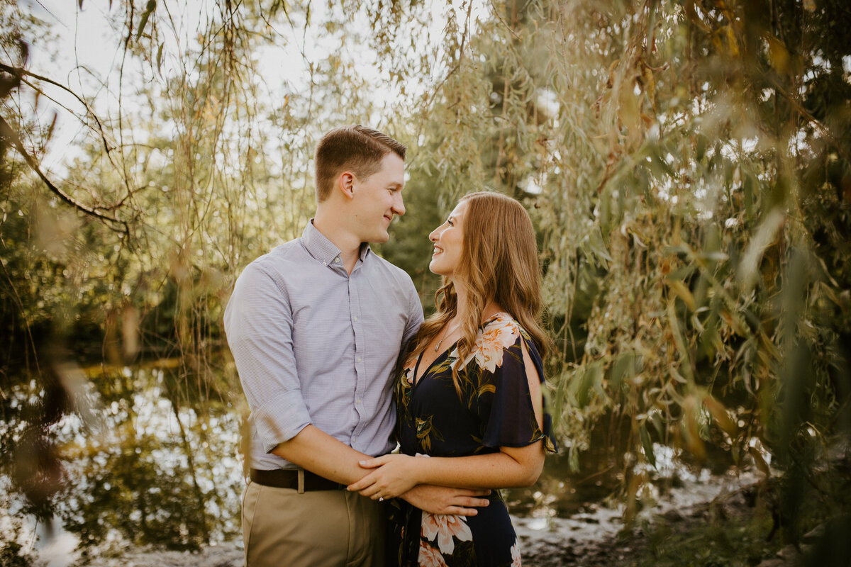 Pittsburgh engagement session Succop Nature Park