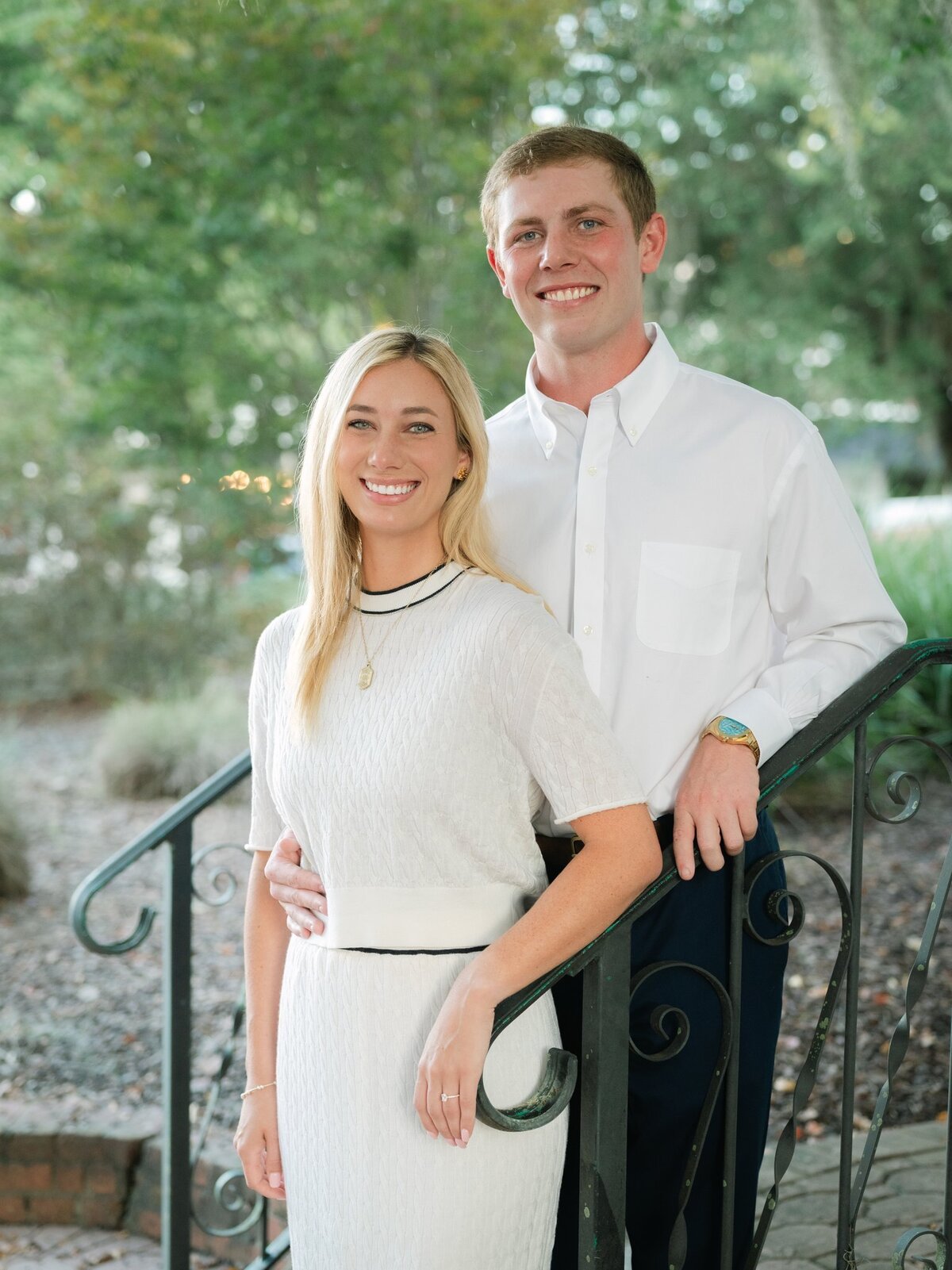 Couples first portrait as an engaged couple. So special. Serving Bainbridge, GA & Tallahassee, FL. 