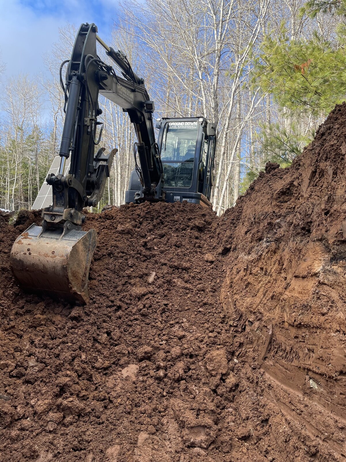 Ground Down Land Management - Excavation Services - Nova Scotia - Property Access - Trail Systems - Driveways - Patios - Landscaping - Mulching