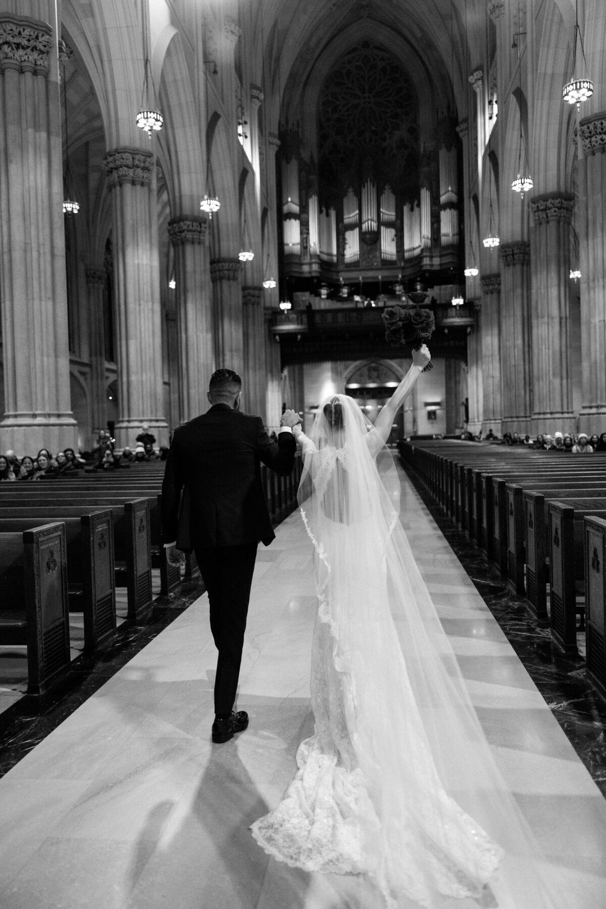 Noelle & Josh - NYC St Patricks Bowery - Wedding Previews 075