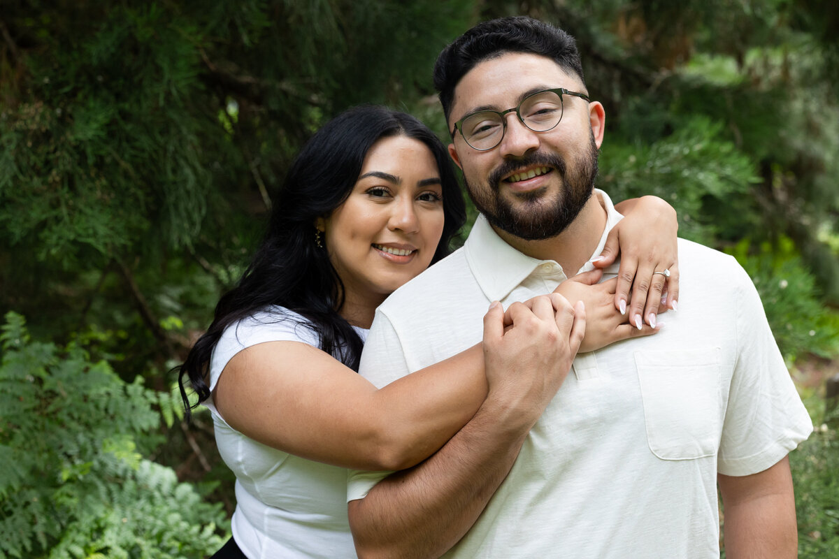 engagement and Surprise Seattle wedding photography Seattle Arboretum - 17