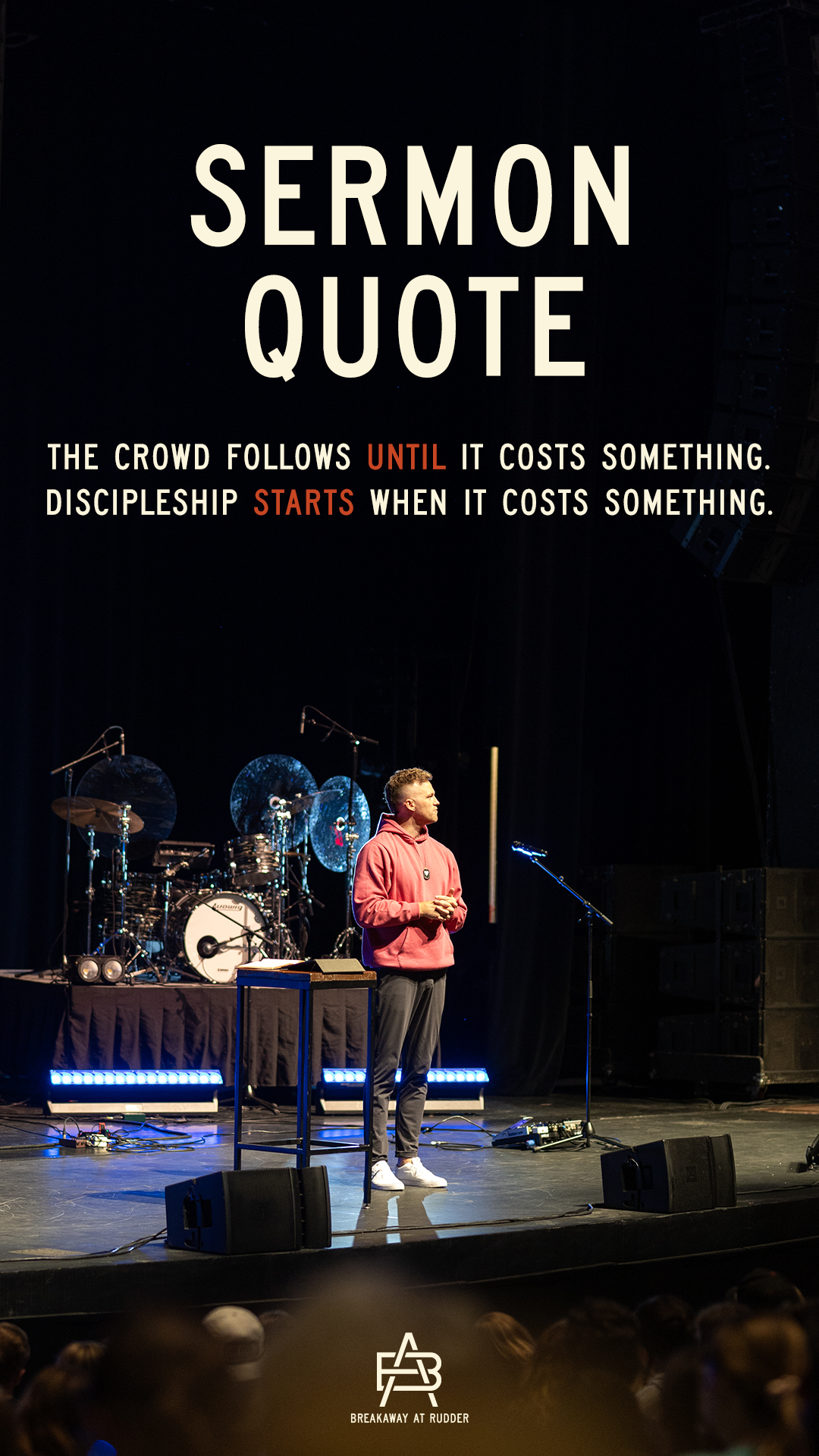 sermon quote rudder