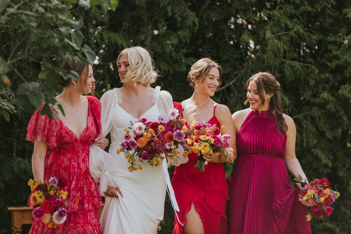 K&J Backyard Colourful Wedding3