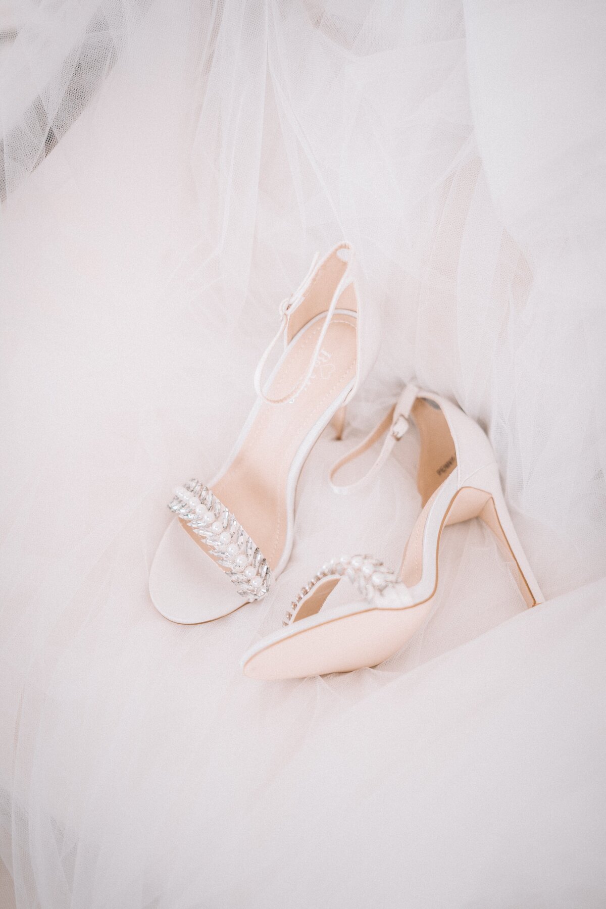 shot of Bride's shoes