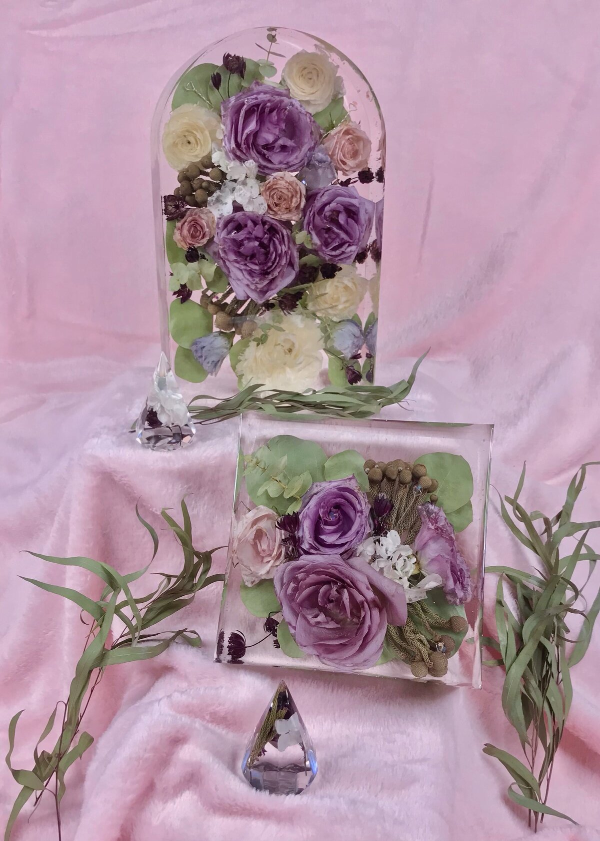 Resin Flower Preservation for Wedding Bouquets