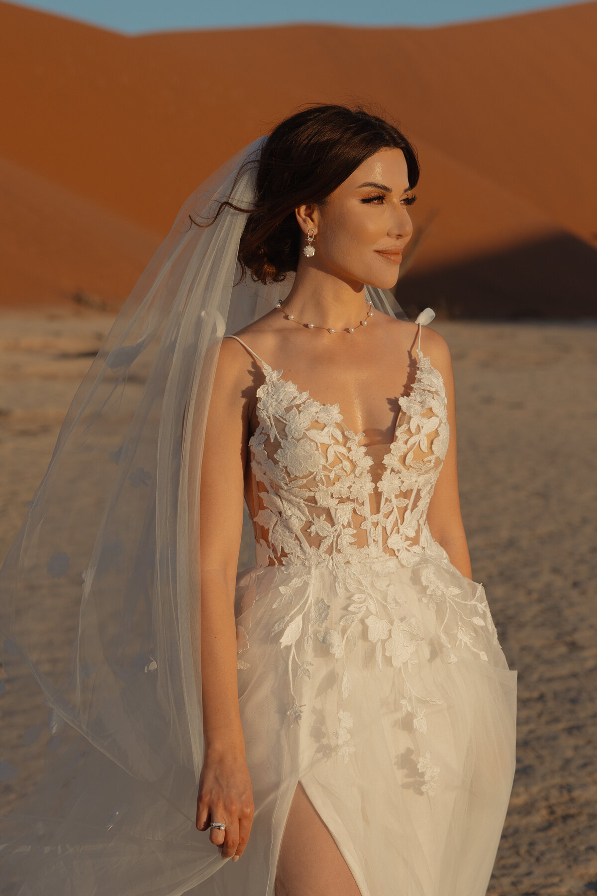Zhila Ziad Nuri Elopement Wedding Sossusvlei Namibia Africa Heleen Photography-98