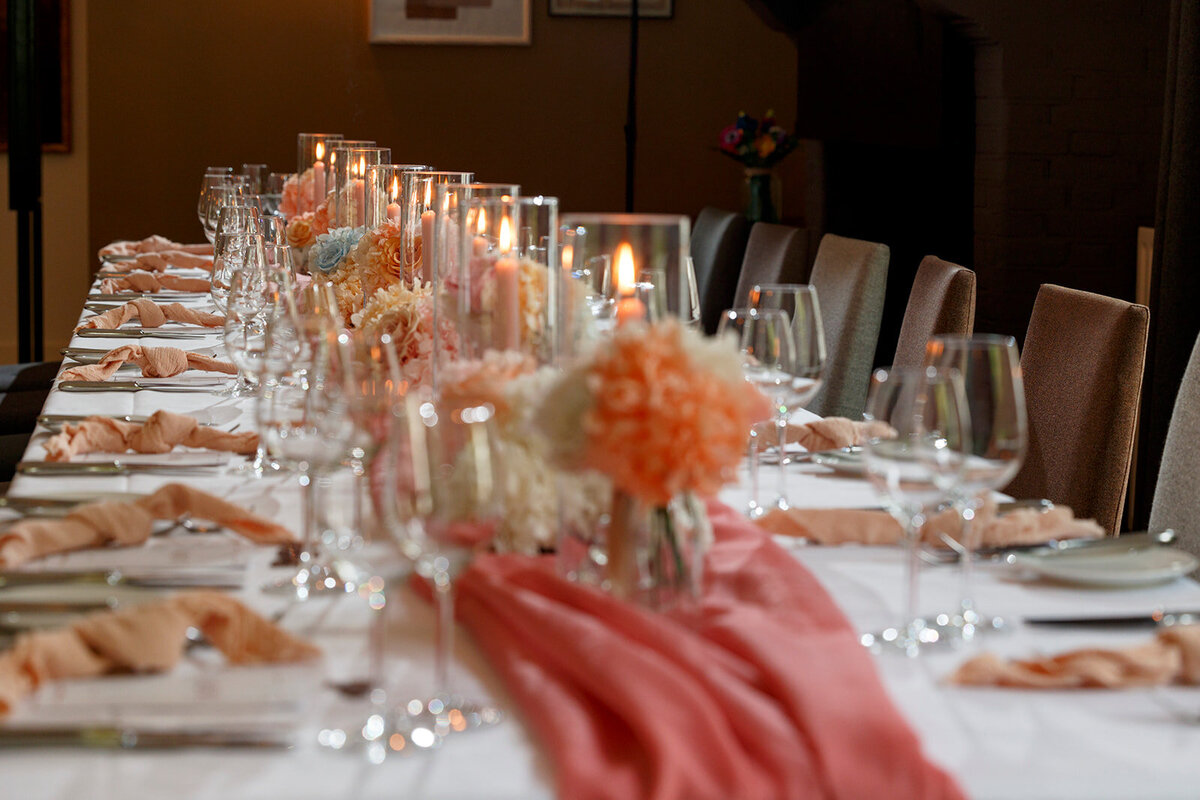 Diner bruiloft Landgoed Groenendaal