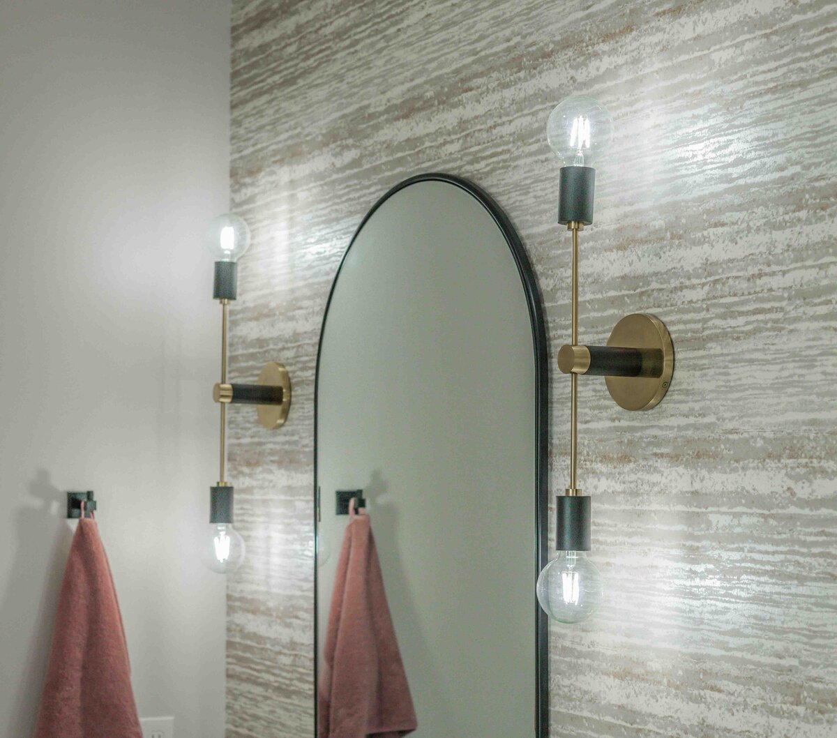 mirror with lights