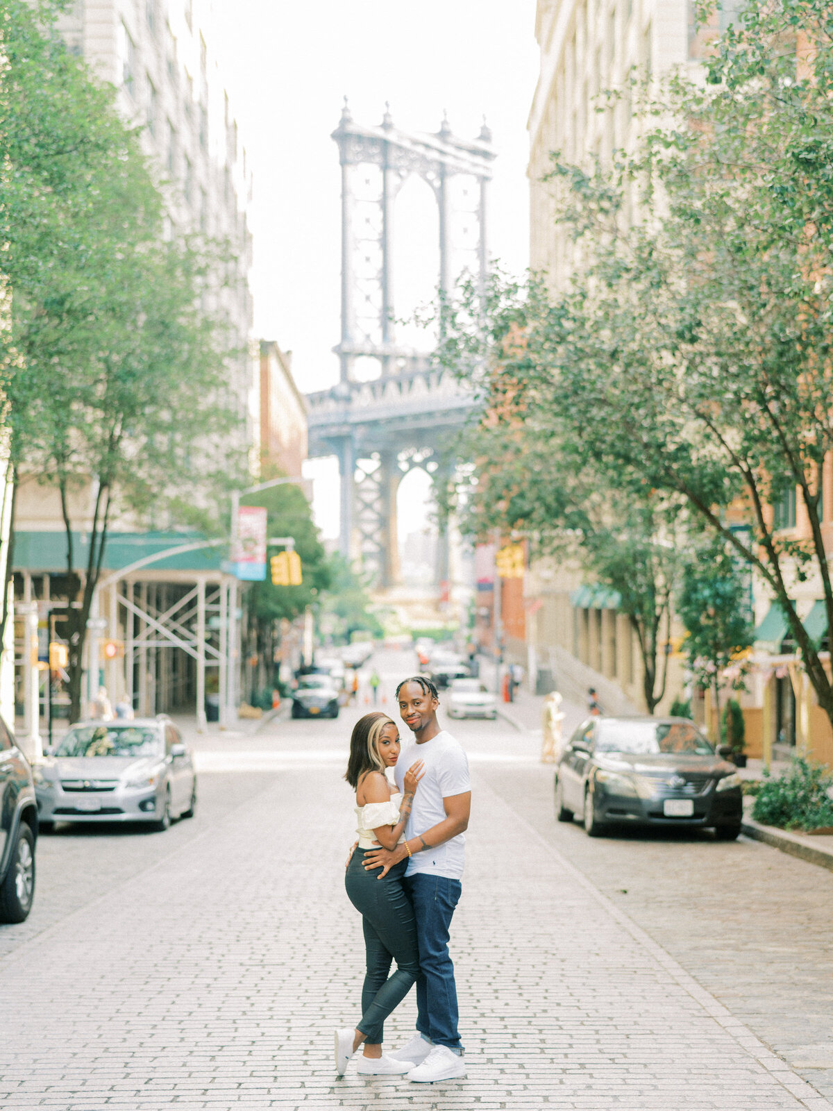 Brooklyn Bridge and DUMBO Sunrise, Engagement Session | Amarachi Ikeji Photography 42