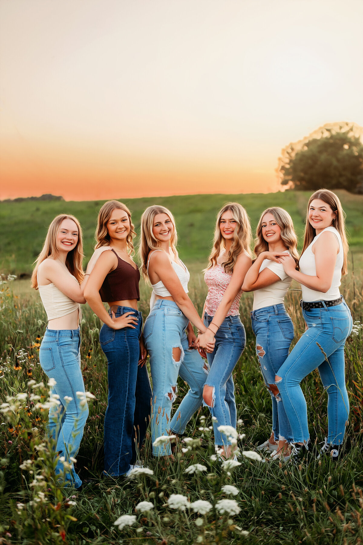 bestie senior session, bestie session, best friend session, ohio photographer