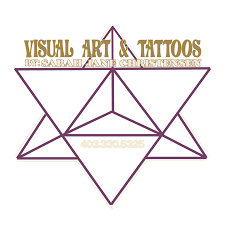Visual Art & Tattoo Logo