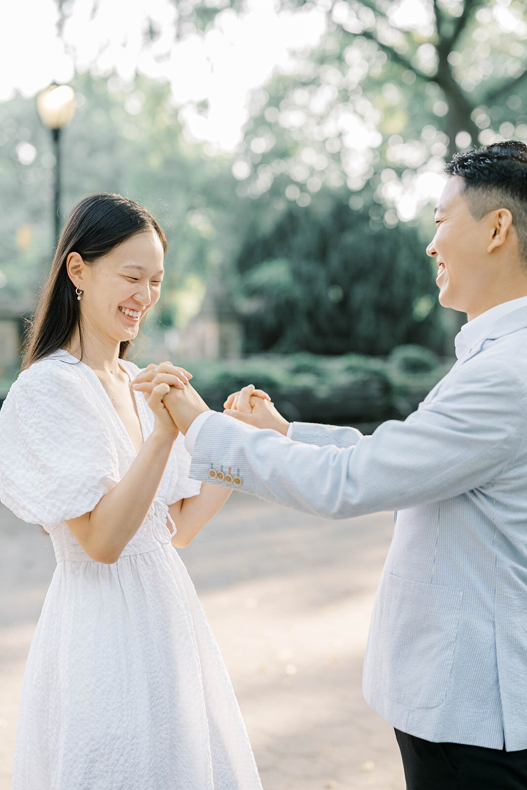 manhattan engagement session