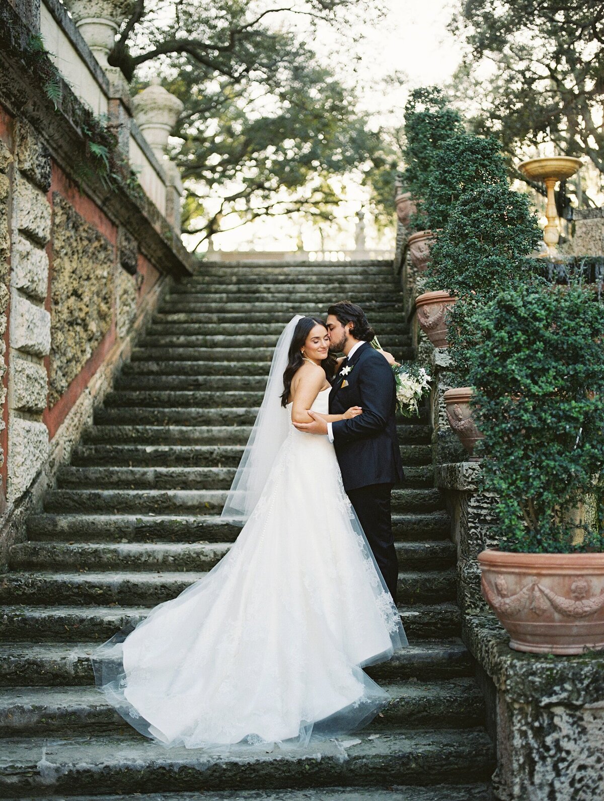 Vizcaya Miami Wedding - Casie Marie Photography - FILM-22