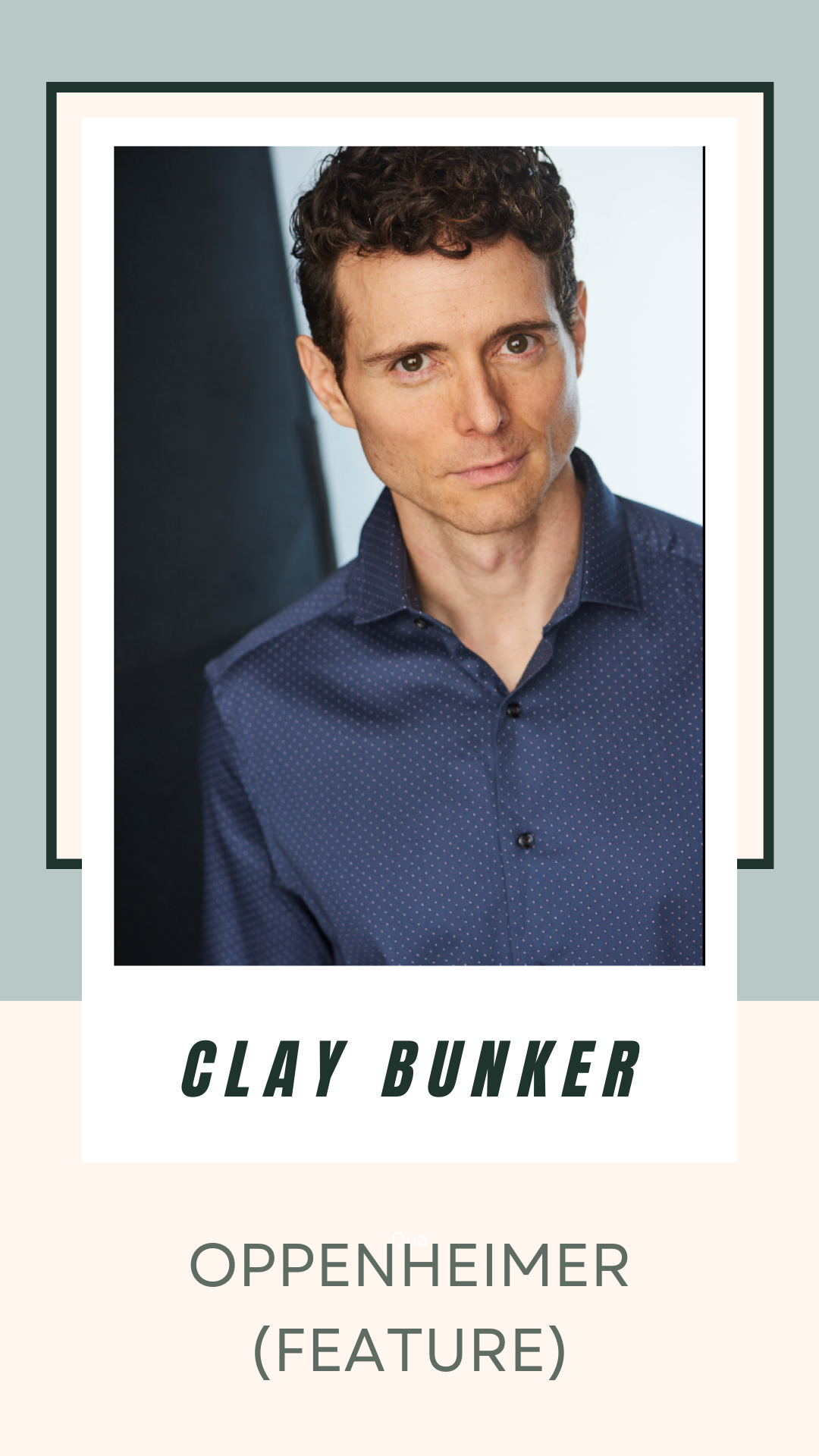 ACTOR CLAY BUNKER