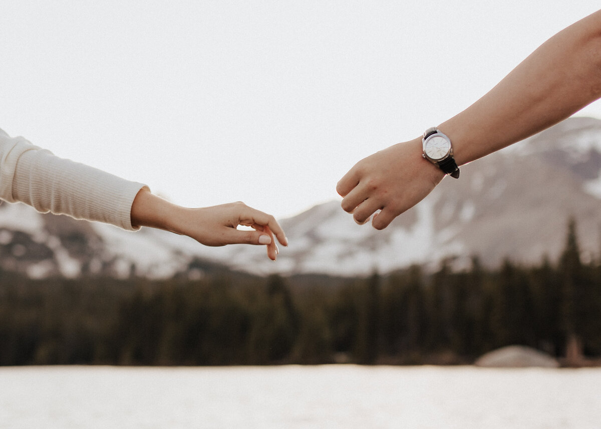 Brainard Lake Colorado Engagement Session