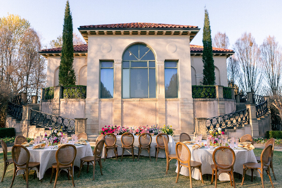 Tuscany Italian Villa wedding venue spring wedding reception in Italy countryside