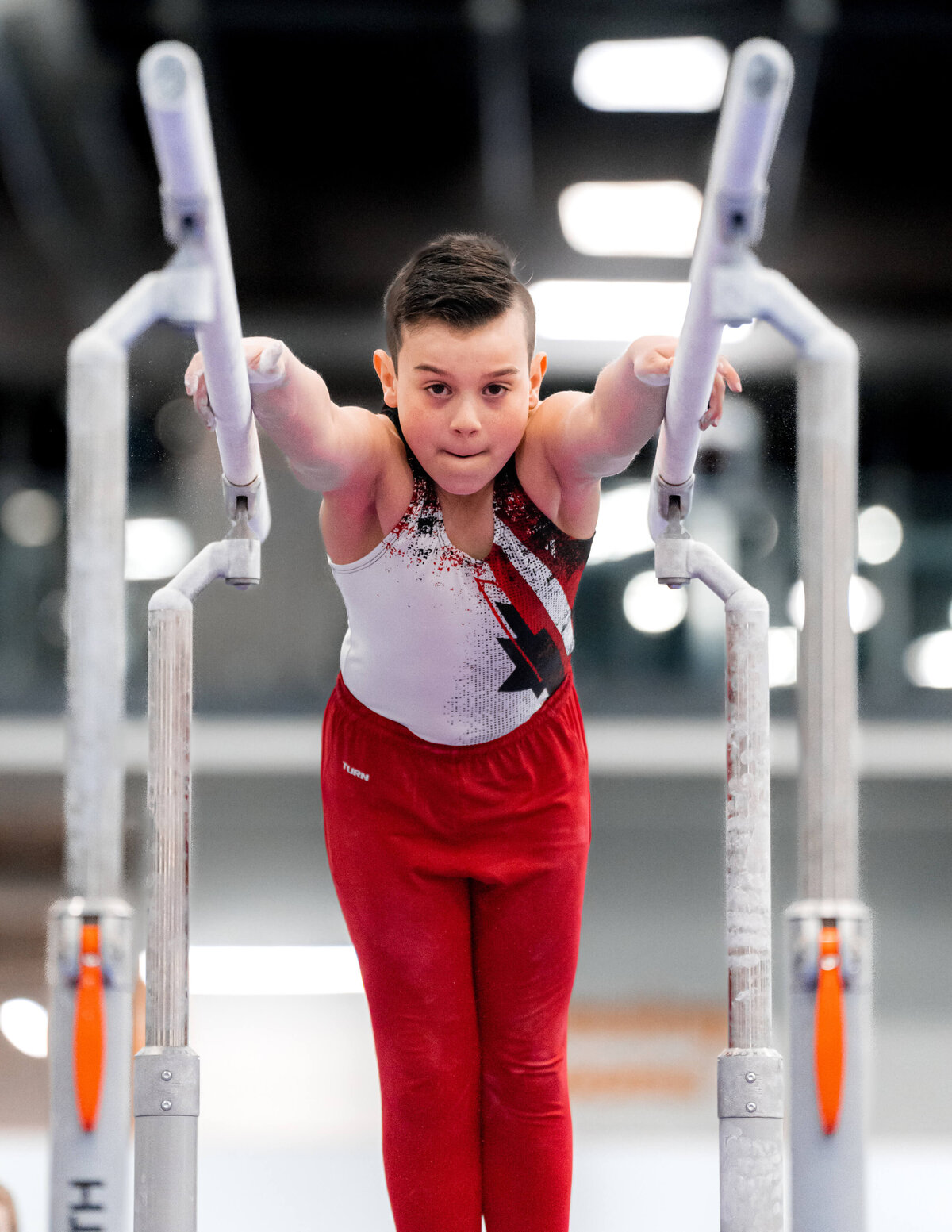 Photo by Luke O'Geil taken at the 2023 inaugural Grizzly Classic men's artistic gymnastics competitionA1_00845