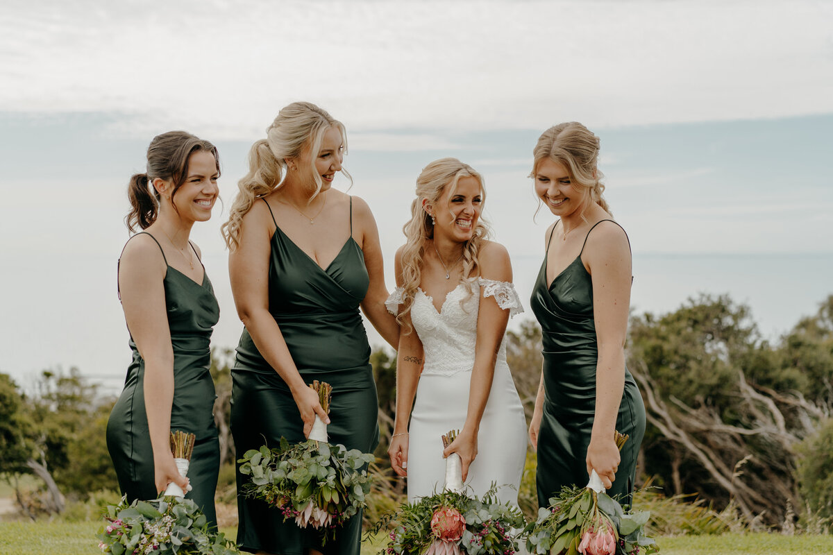 Eliza and Luke's big day by wedding photographer Mornington, Jake Grinde.