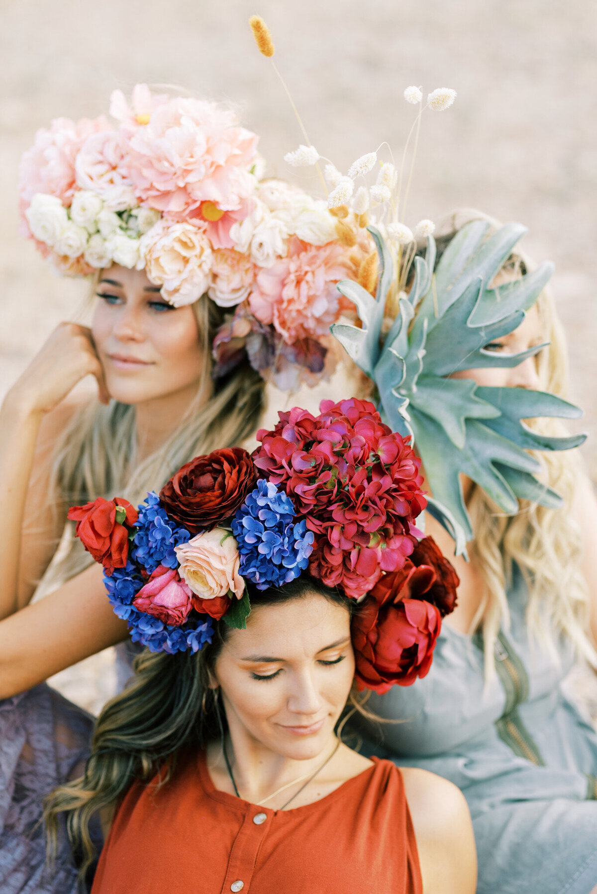 Floral Headpiece - Kristen Kay Photography - MyloFleur Florist-7711