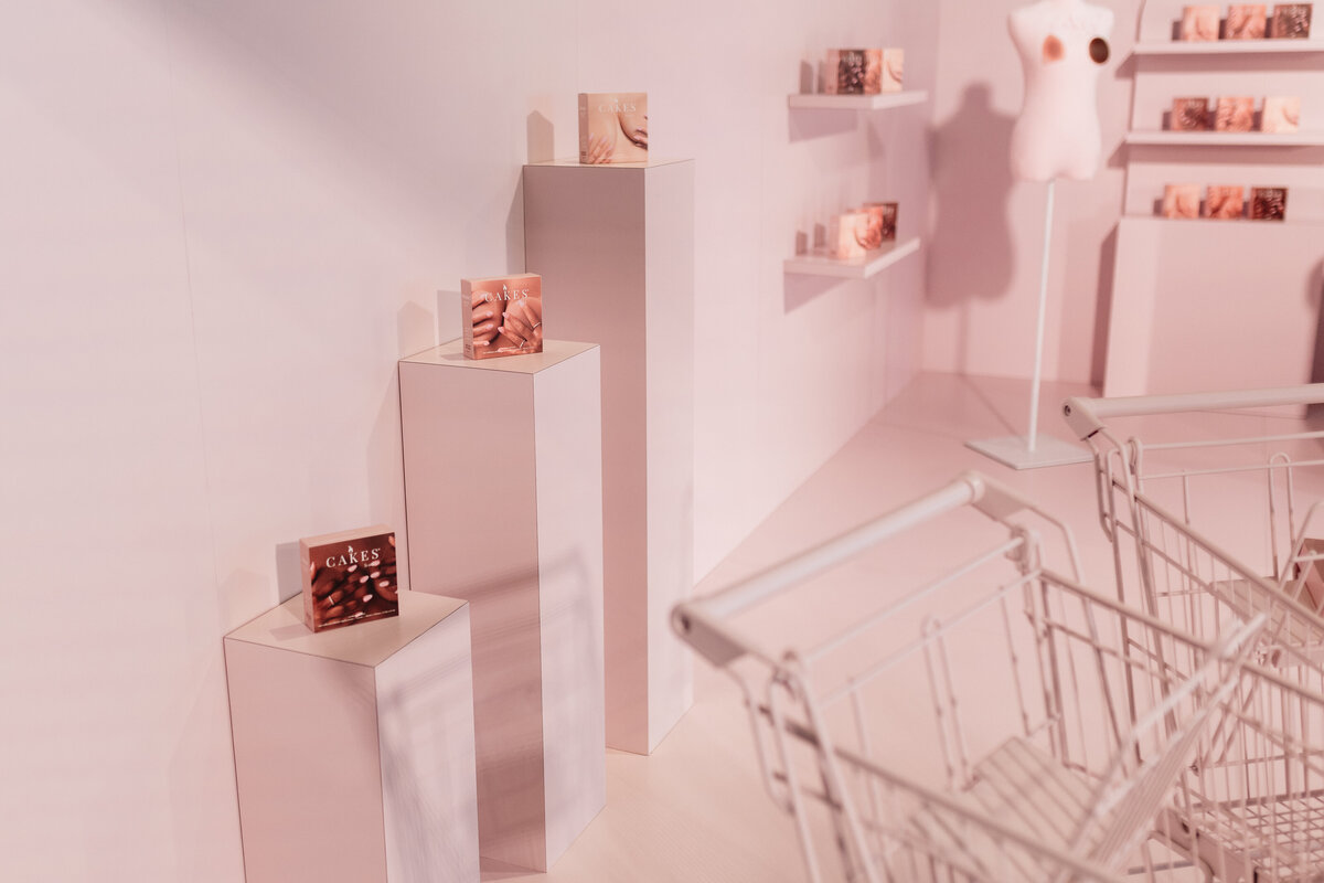 Cakes Body influencer event by The Works Collective | experiential event design in Los Angeles.
