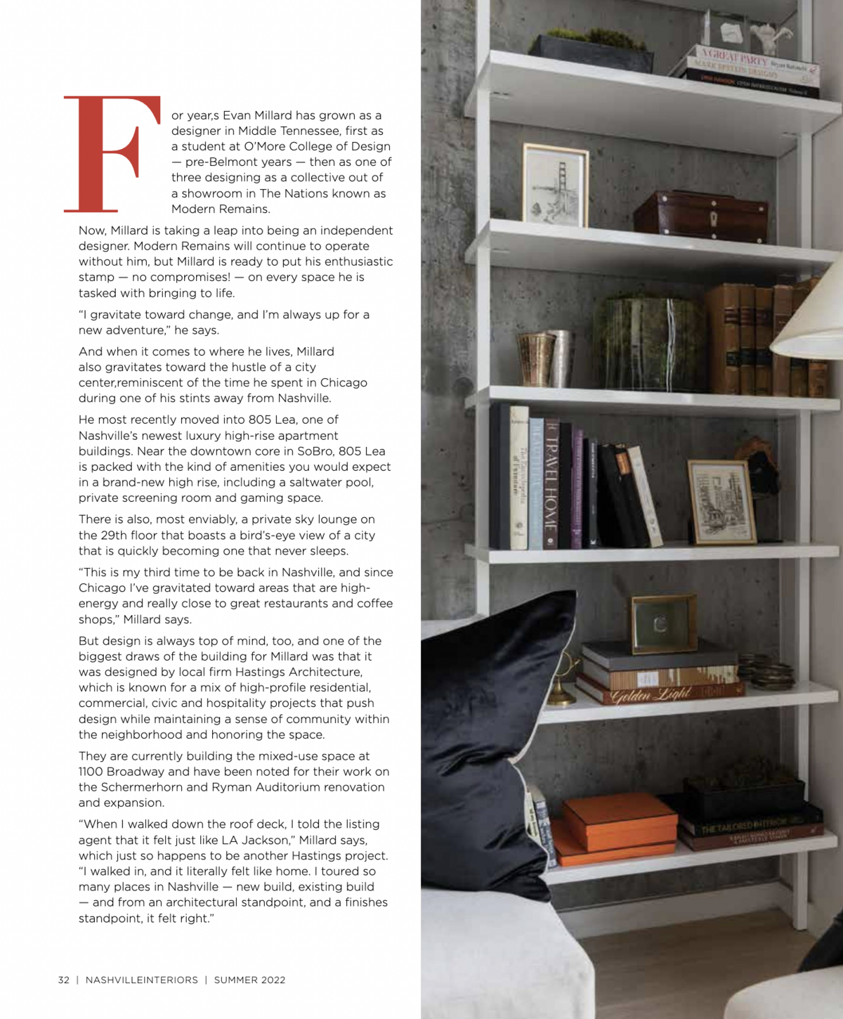 Nashville Interiors - At Home With Feature Summer 2022