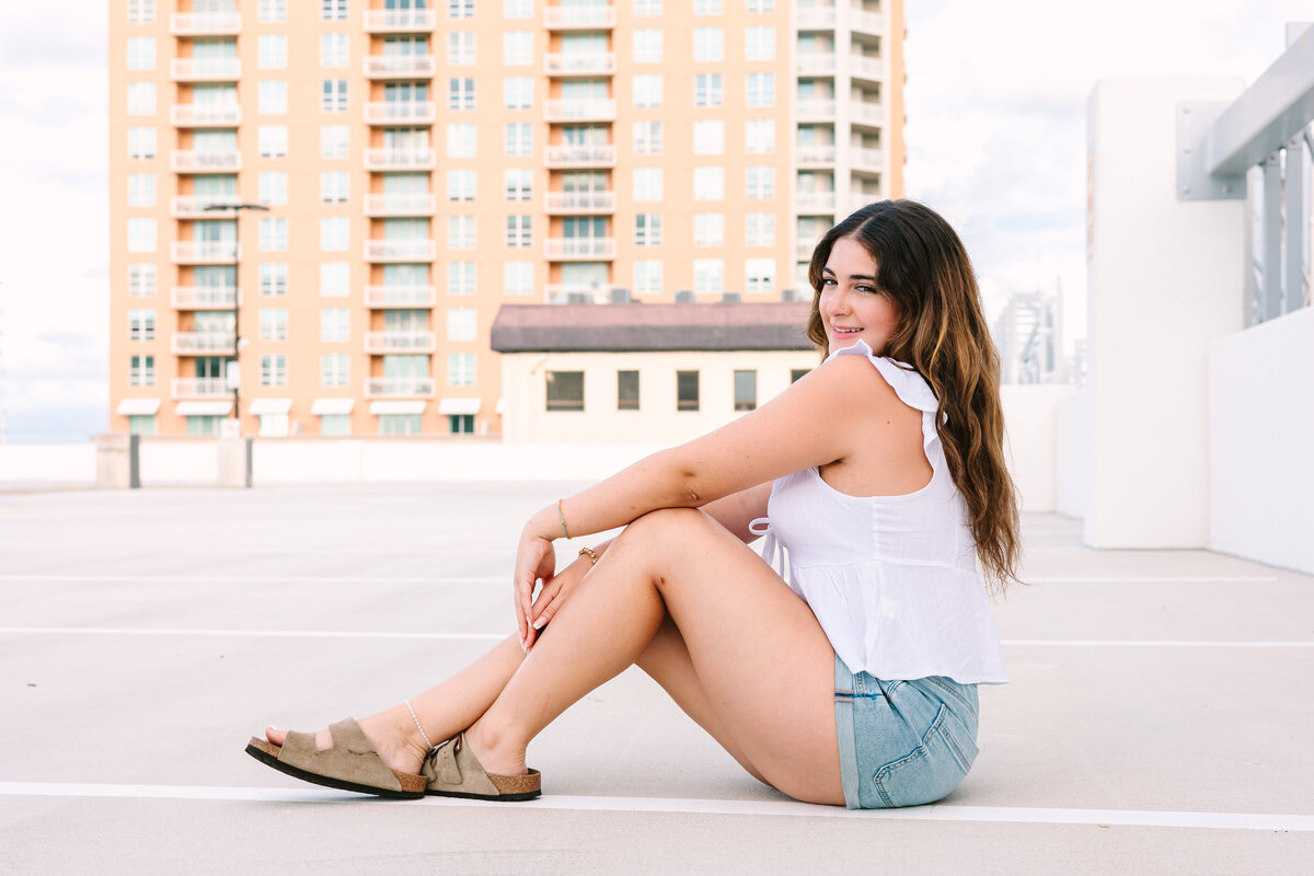 HS Senior Portrait in Sarasota FL