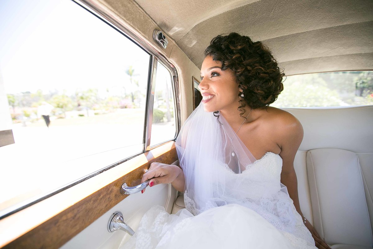 Bride In The Limo