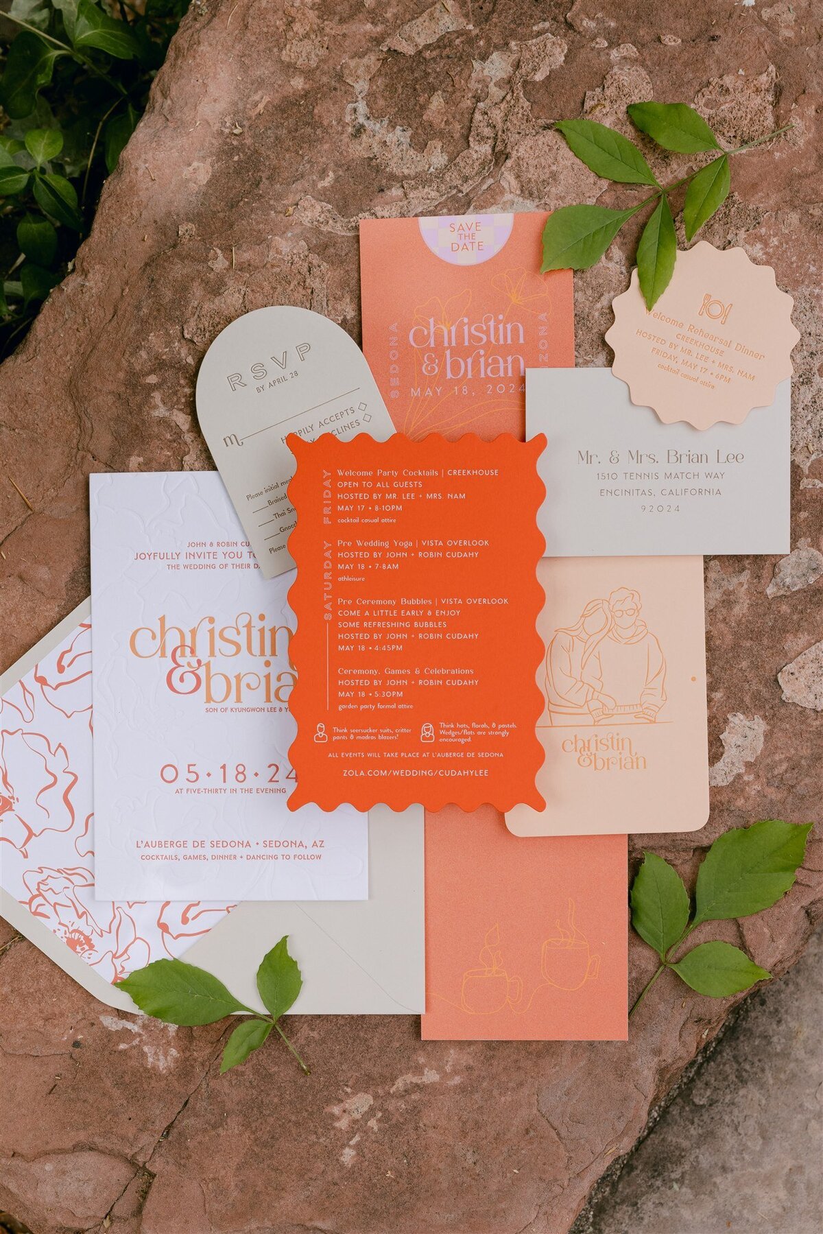 modern-orange-wedding-invitation-desert-arizona