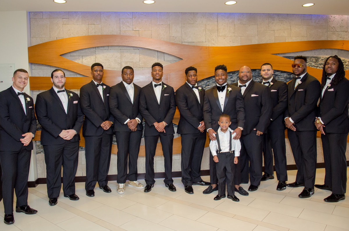 NFL Miami Dolphins Brandon Radcliff ShaKyra Radcliff Briza on the Bay Wedding Andrea Arostegui Photography-80