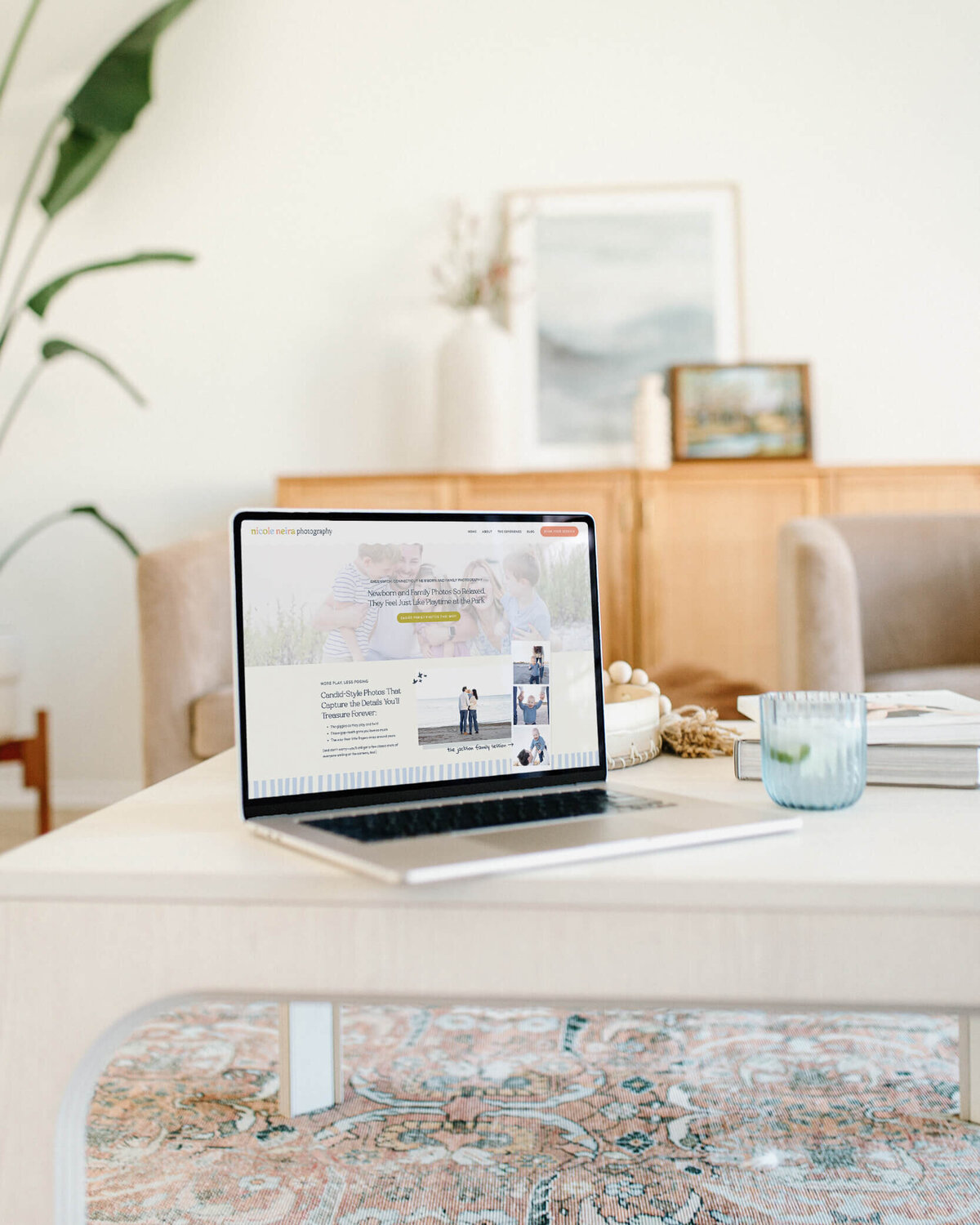 Nicole Neira Website Mockup 1 Post