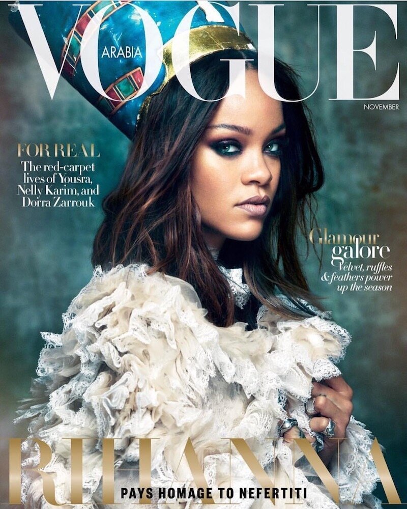 Vogue Arabia Rihanna by Greg Kadel-1COVER