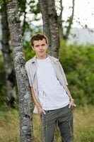 skyline high school senior guy at tanner landing park