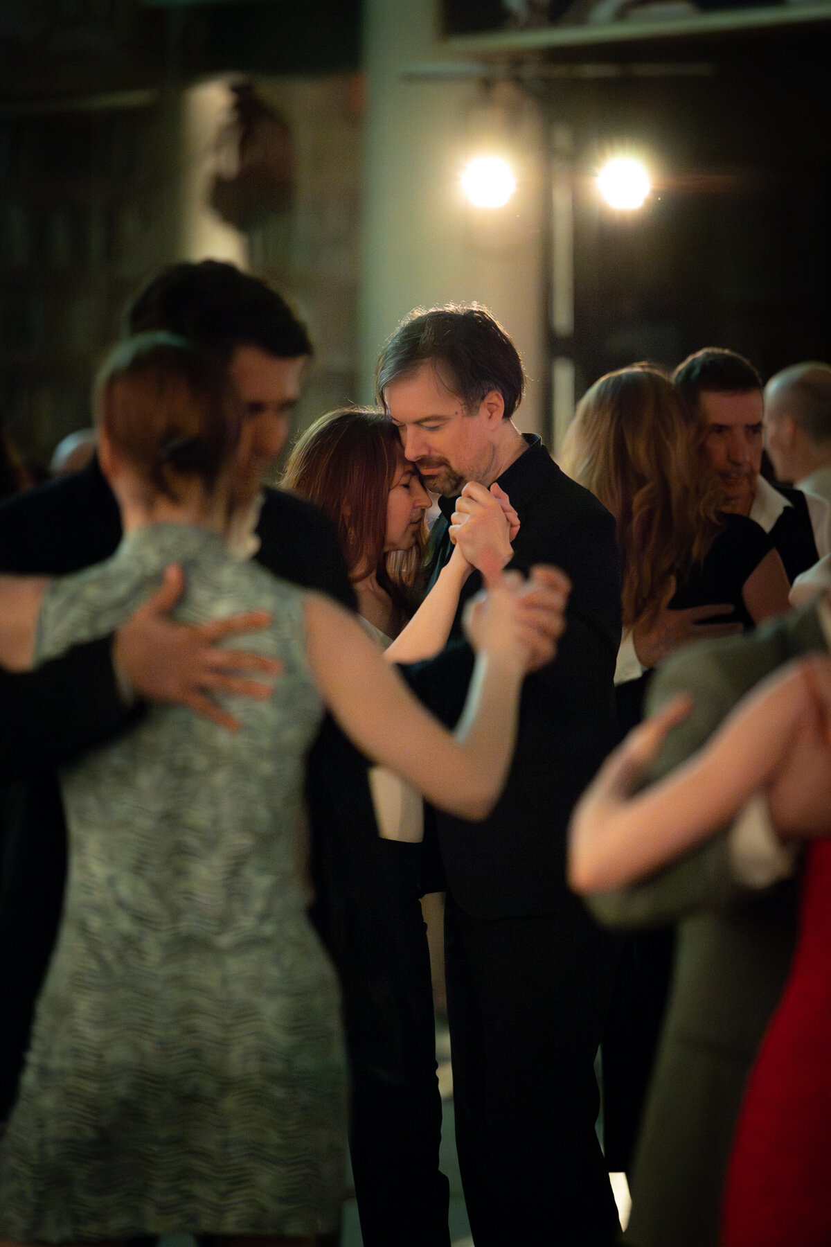 Montreal Tango Festival Bailongo Dancer on the dancefloor
