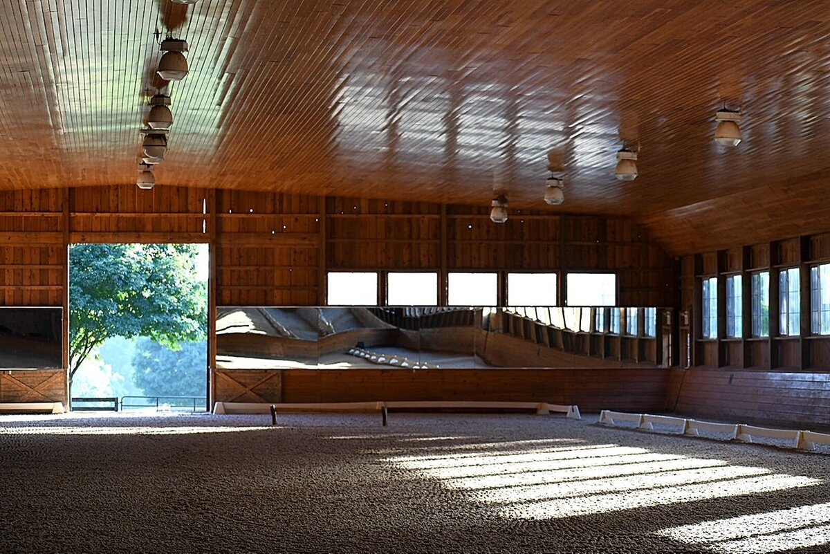 Indoor riding arena in Lancaster County, PA