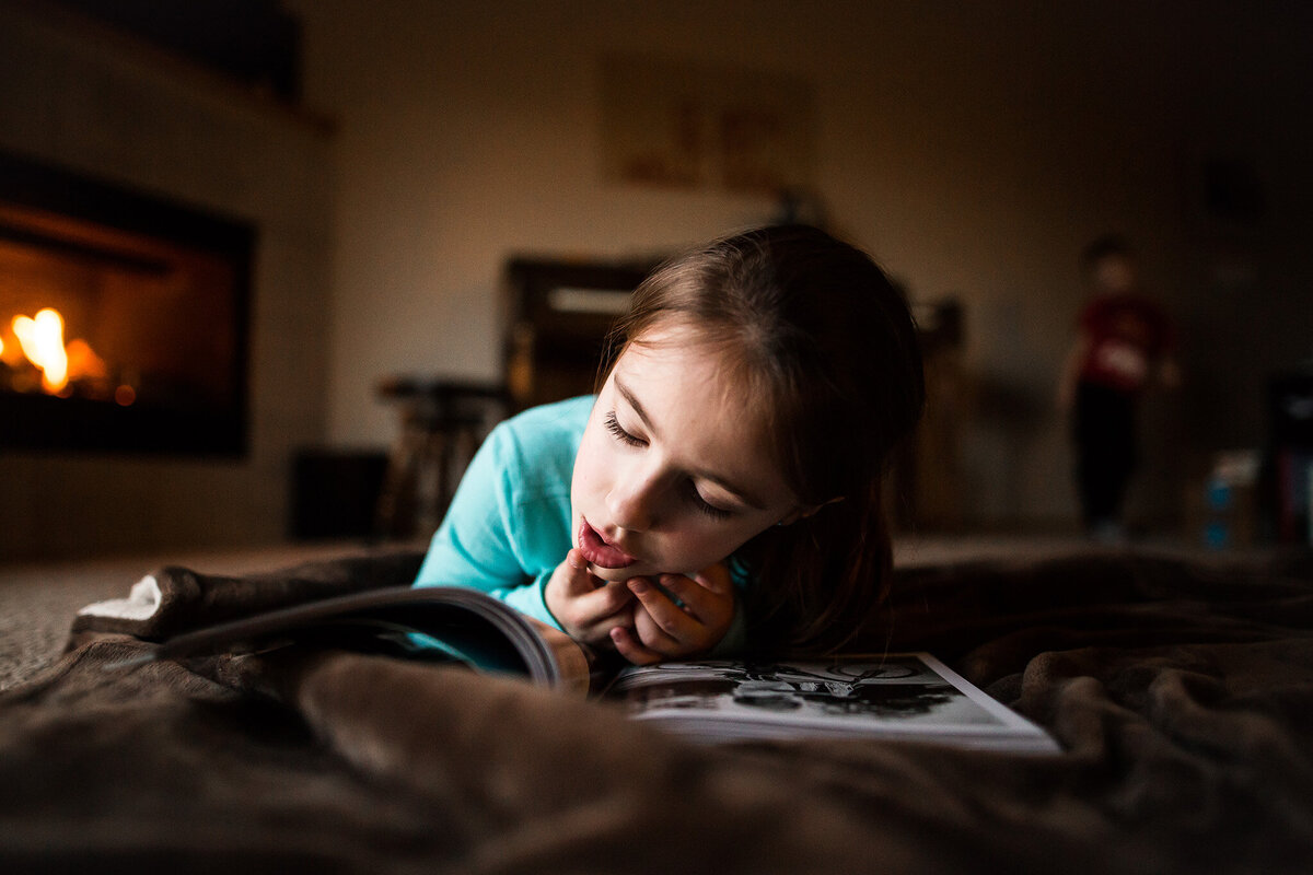 girl reading strong is the new pretty book