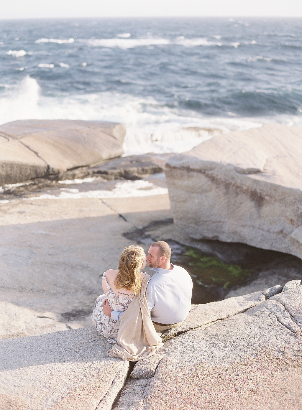 Peggy's Cove Engagement Session