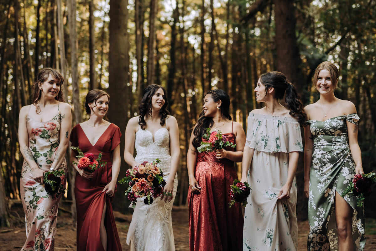 vintage whimsical woodland wedding durham