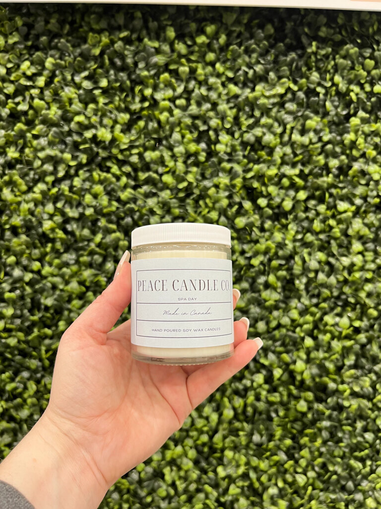 Peace Candle Co, natural and organic wedding favours and bridal party gifts based in Calgary, Alberta. Featured on the Brontë Bride Vendor Guide.