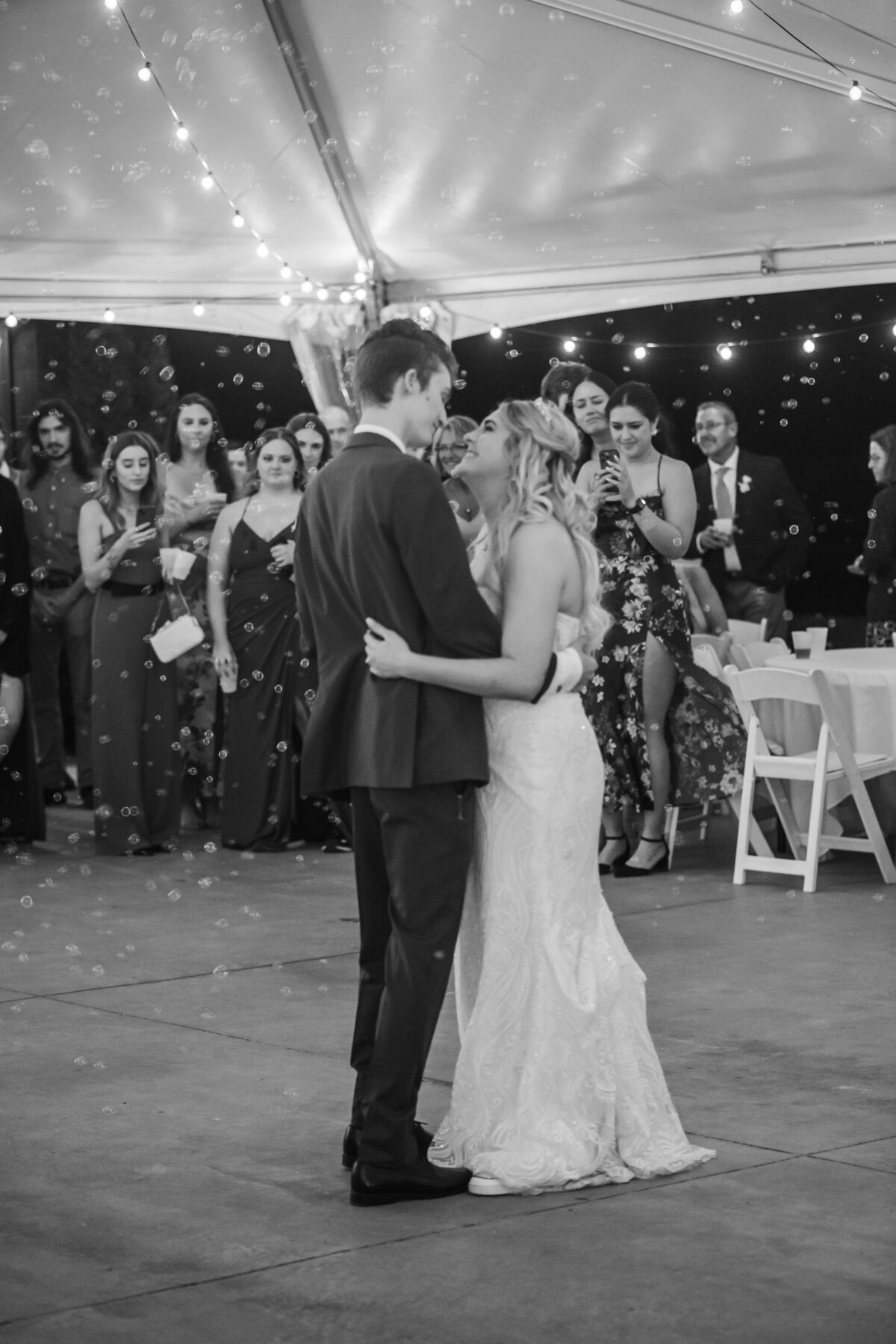 Amy Elizabeth Photography Reception BW-17
