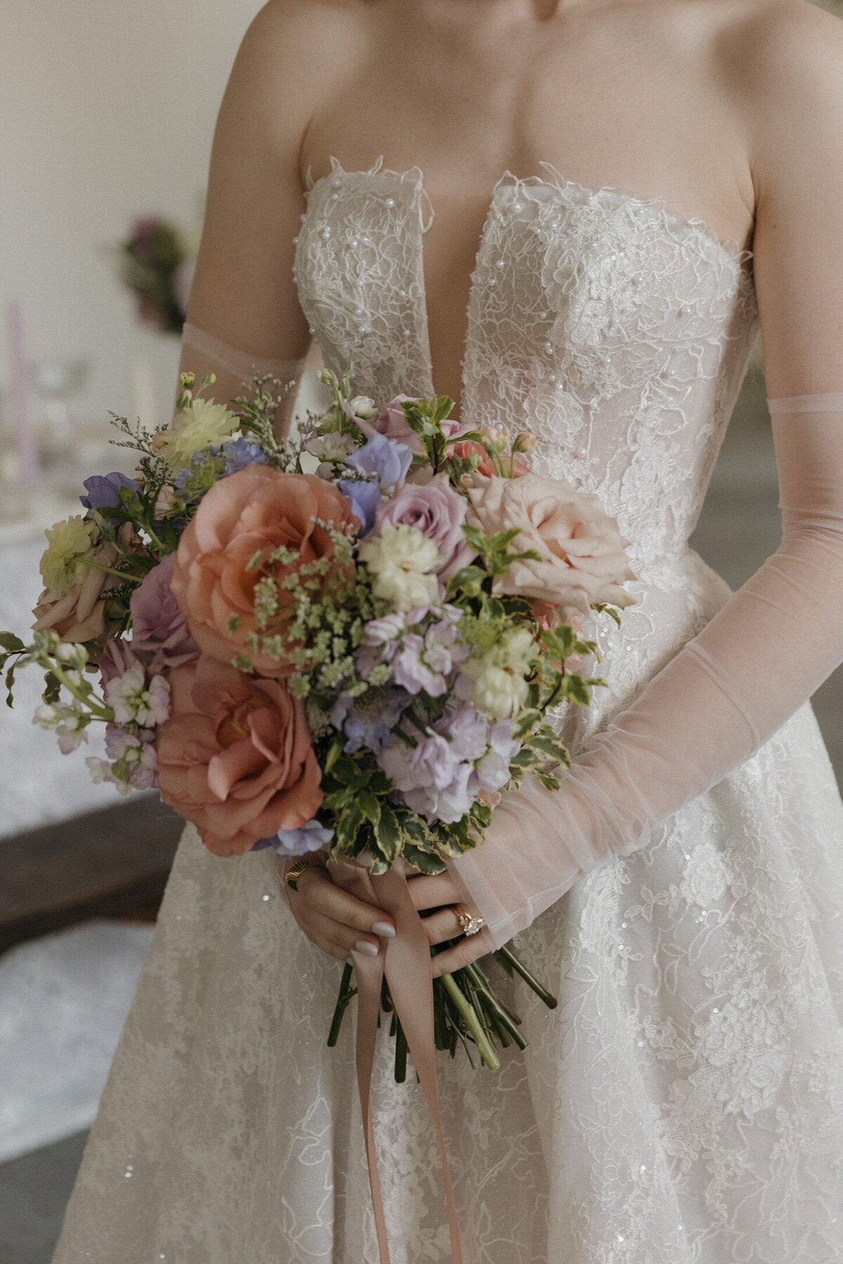 Playful Bridal Bouquet Minnesota