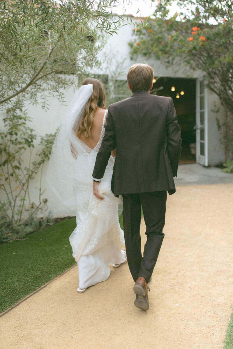 A wedding in San Clemente, California