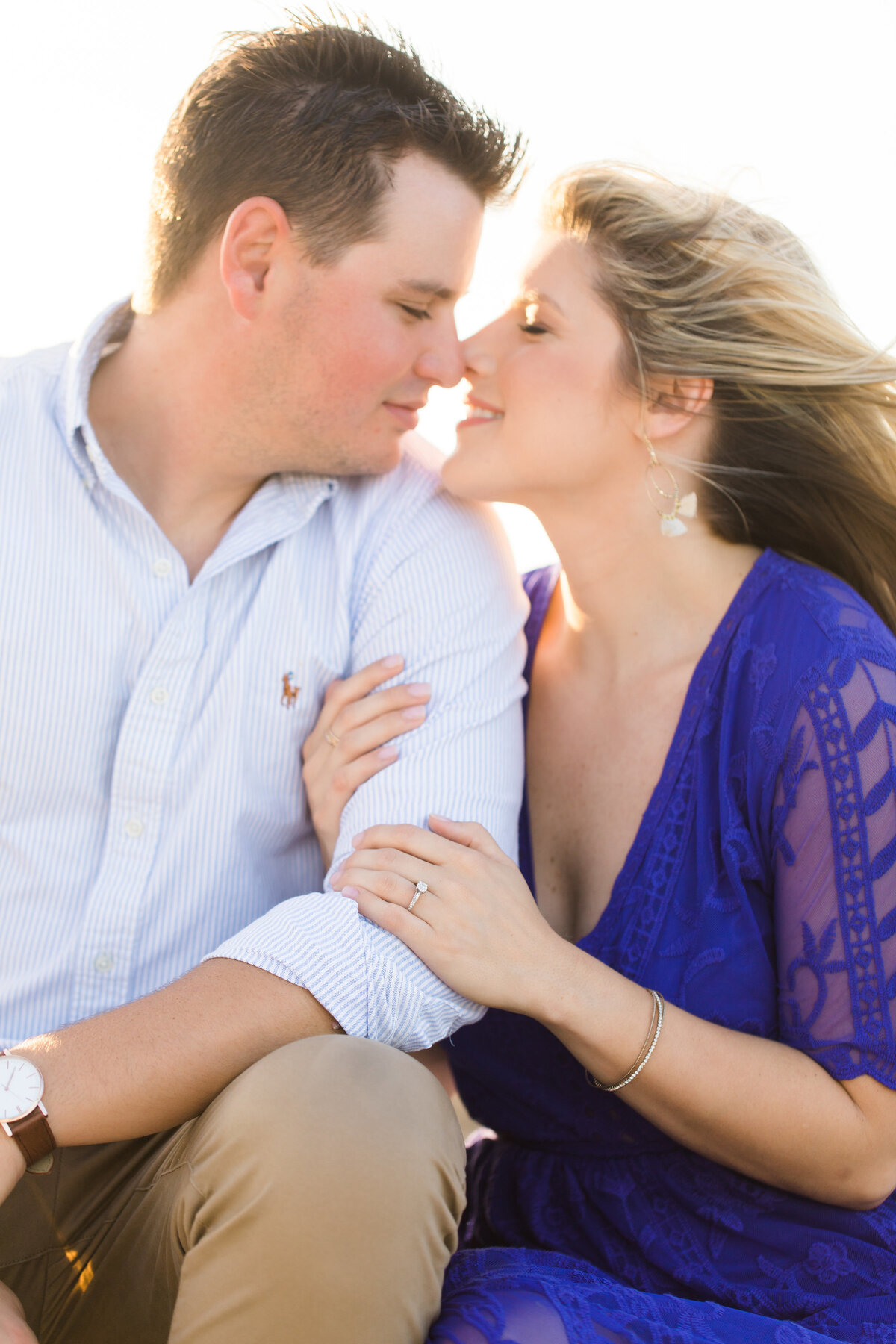 Beach Engagement Photos